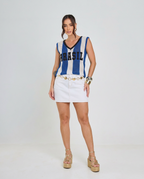 regata tricot arena brasil azul copa 2026 + frete grátis